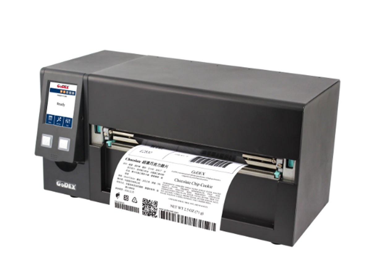 A GODEX HD830i+ 8 inch thermal printer